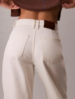 Calvin Klein High Rise Barrel Jeans^Damen High Rise Skinny|Mom Jeans