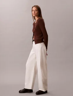 Calvin Klein High Rise Barrel Jeans^Damen High Rise Skinny|Mom Jeans