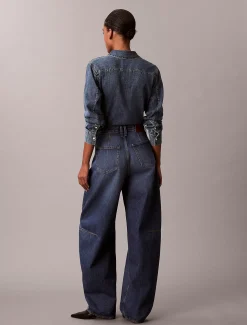 Calvin Klein High Rise Barrel Jeans^Damen High Rise Skinny|Mom Jeans