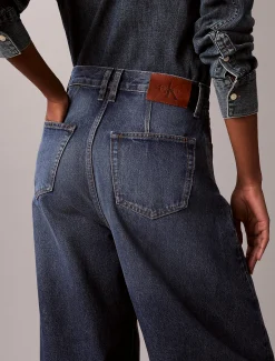 Calvin Klein High Rise Barrel Jeans^Damen High Rise Skinny|Mom Jeans