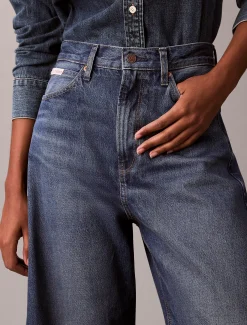 Calvin Klein High Rise Barrel Jeans^Damen High Rise Skinny|Mom Jeans