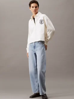 Calvin Klein High Rise Barrel Jeans^Damen High Rise Skinny|Relaxed Boot