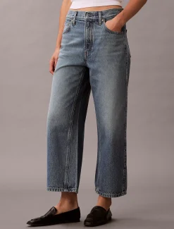 Calvin Klein High Rise Culotte Jeans^Damen High Rise Skinny|Relaxed Boot