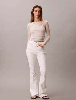 Calvin Klein High Rise Flared Jeans^Damen Passform-guide Für Denims|High Rise Skinny