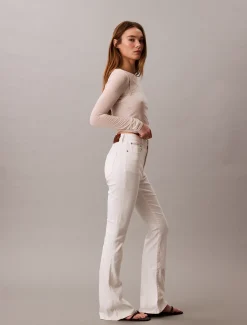 Calvin Klein High Rise Flared Jeans^Damen Passform-guide Für Denims|High Rise Skinny