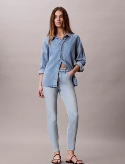 Calvin Klein High Rise Skinny Jeans^Damen High Rise Skinny|Mom Jeans