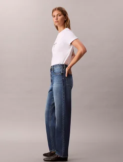 Calvin Klein High Rise Tapered Jeans^Damen High Rise Skinny|Relaxed Boot