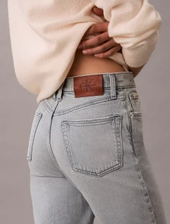 Calvin Klein High Rise Tapered Jeans^Damen High Rise Skinny|Mom Jeans