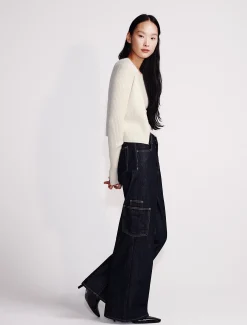 Calvin Klein High Rise Wide Leg Jeans^Damen High Rise Skinny|Mom Jeans