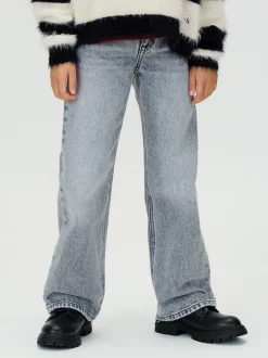 Calvin Klein High Rise Wide Leg Jeans^Kinder Hosen & Shorts|Kleidung