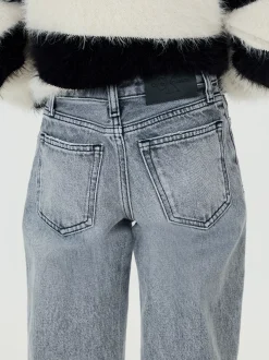 Calvin Klein High Rise Wide Leg Jeans^Kinder Hosen & Shorts|Kleidung