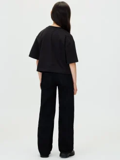 Calvin Klein High Rise Wide Leg Jeans^Kinder Hosen & Shorts|Kleidung