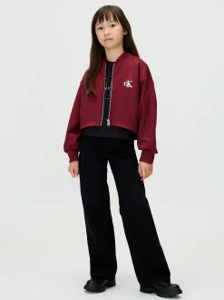 Calvin Klein High Rise Wide Leg Jeans^Kinder Hosen & Shorts|Kleidung