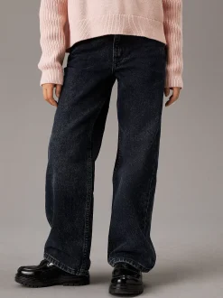 Calvin Klein High Rise Wide Leg Jeans^Kinder Hosen & Shorts|Jeans
