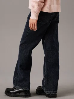 Calvin Klein High Rise Wide Leg Jeans^Kinder Hosen & Shorts|Jeans