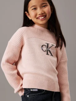 Calvin Klein High Rise Wide Leg Jeans^Kinder Hosen & Shorts|Jeans