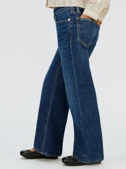 Calvin Klein High Rise Wide Leg Jeans^Kinder Hosen & Shorts|Jeans