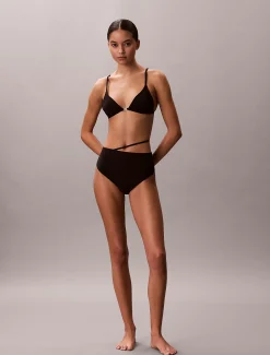 Calvin Klein High Waist Bikinihose - CK Tailored^Damen BademodeFrisch Eingetroffen