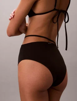 Calvin Klein High Waist Bikinihose - CK Tailored^Damen BademodeFrisch Eingetroffen