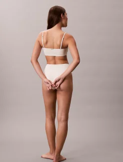 Calvin Klein High Waist Bikinihose – CK Essentials^Damen BademodeFrisch Eingetroffen