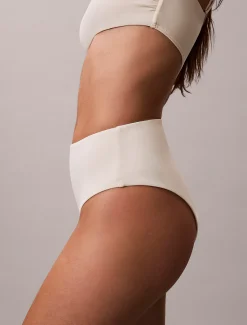 Calvin Klein High Waist Bikinihose – CK Essentials^Damen BademodeFrisch Eingetroffen