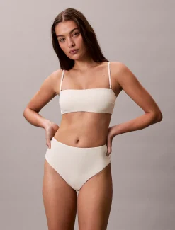 Calvin Klein High Waist Bikinihose – CK Essentials^Damen BademodeFrisch Eingetroffen