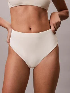 Calvin Klein High Waist Bikinihose – CK Essentials^Damen BademodeFrisch Eingetroffen
