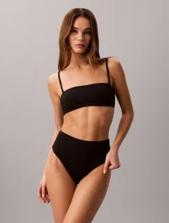 Calvin Klein High Waist Bikinihose – CK Essentials^Damen BademodeFrisch Eingetroffen
