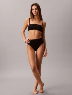 Calvin Klein High Waist Bikinihose – CK Essentials^Damen BademodeFrisch Eingetroffen