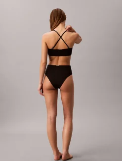 Calvin Klein High Waist Bikinihose – CK Essentials^Damen BademodeFrisch Eingetroffen