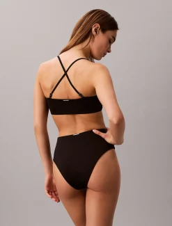 Calvin Klein High Waist Bikinihose – CK Essentials^Damen BademodeFrisch Eingetroffen