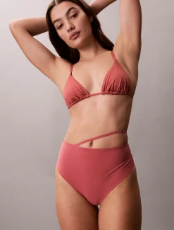 Calvin Klein High Waist Bikinihose - CK Tailored^Damen BademodeFrisch Eingetroffen