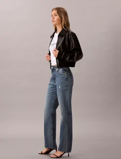 Calvin Klein High-Rise Straight Jeans^Damen High Rise Skinny|Relaxed Boot