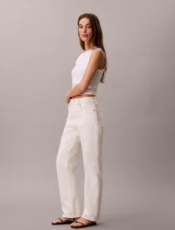 Calvin Klein High-Rise Straight Jeans^Damen Passform-guide Für Denims|High Rise Skinny