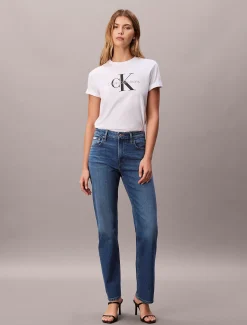 Calvin Klein High-Rise Straight Jeans^Damen High Rise Skinny|Relaxed Boot