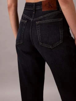 Calvin Klein High-Rise Straight Jeans^Damen High Rise Skinny|Mom Jeans