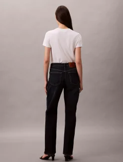 Calvin Klein High-Rise Straight Jeans^Damen High Rise Skinny|Mom Jeans