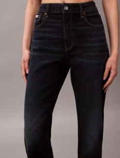 Calvin Klein High-Rise Straight Jeans^Damen High Rise Skinny|Mom Jeans
