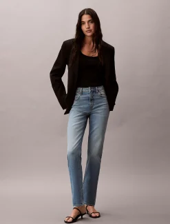 Calvin Klein High-Rise Straight Jeans^Damen Passform-guide Für Denims