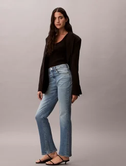 Calvin Klein High-Rise Straight Jeans^Damen Passform-guide Für Denims