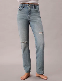 Calvin Klein High-Rise Straight Jeans^Damen Passform-guide Für Denims|High Rise Skinny