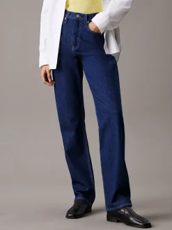 Calvin Klein High-Rise Straight Jeans^Damen High Rise Skinny|Relaxed Boot