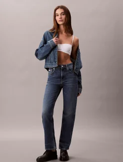 Calvin Klein High-Rise Straight Jeans^Damen Passform-guide Für Denims|High Rise Skinny