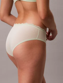 Calvin Klein Hipster - Micro Stretch with Lace^Damen Unterhosen