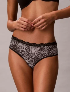 Calvin Klein Hipster - Micro Stretch with Lace^Damen Unterhosen