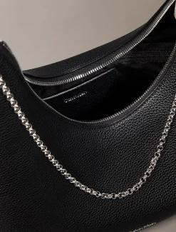Calvin Klein Hobo-Tasche mit Schmuckkette^Damen Umhängetaschen|SchultertaschenFrisch Eingetroffen