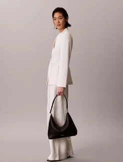 Calvin Klein Hobo-Tasche mit Schmuckkette^Damen Umhängetaschen|SchultertaschenFrisch Eingetroffen