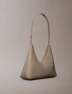 Calvin Klein Hobo-Tasche mit Schmuckkette^Damen Umhängetaschen|SchultertaschenFrisch Eingetroffen