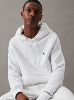 Calvin Klein Hoodie aus Baumwoll-Mix^Herren Hoodies & Sweatshirts|Nachtwäsche & LoungewearFrisch Eingetroffen