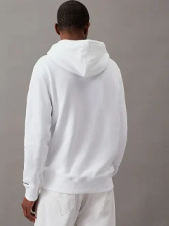 Calvin Klein Hoodie aus Baumwoll-Mix^Herren Hoodies & Sweatshirts|Nachtwäsche & LoungewearFrisch Eingetroffen